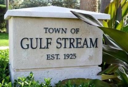 The town of gulf stream was established in 1925